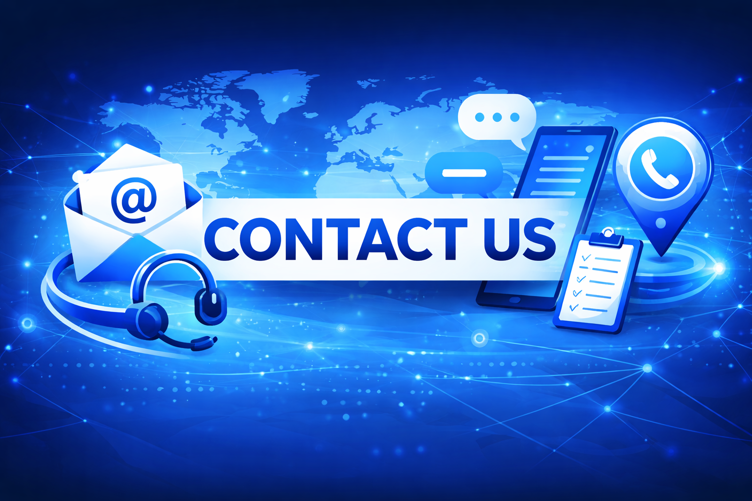 Contact Us banner for AOL News Online support and communication