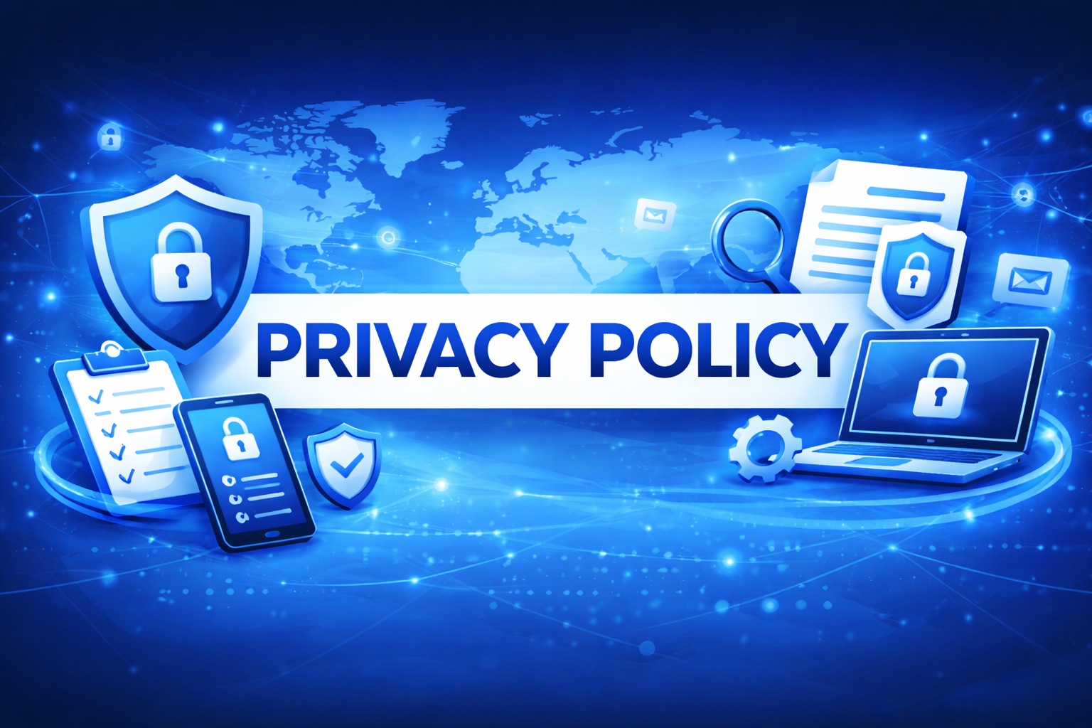 Privacy Policy banner representing data protection and user privacy on AOL News Online